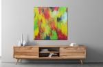 Buy hand-painted structure painting Colorful - Abstract painting 1414
